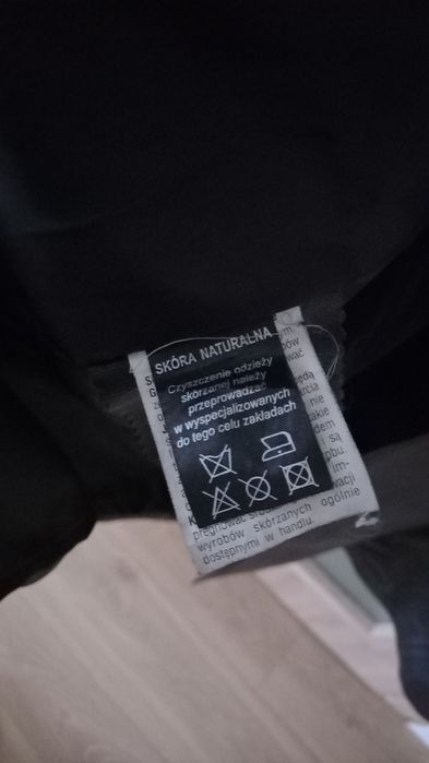 Płaszcz długi skóra naturalna