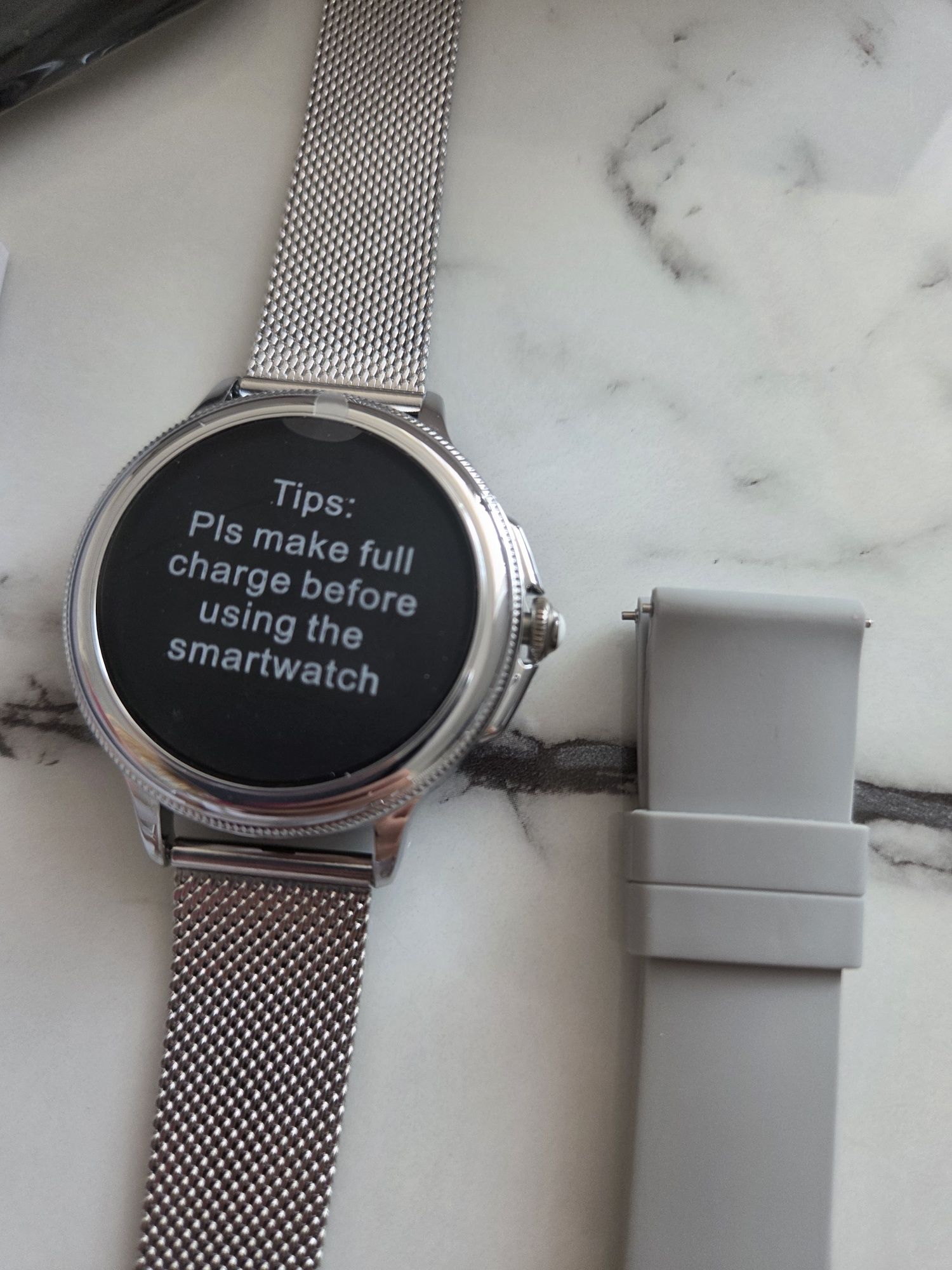 Smart Watch srebrny