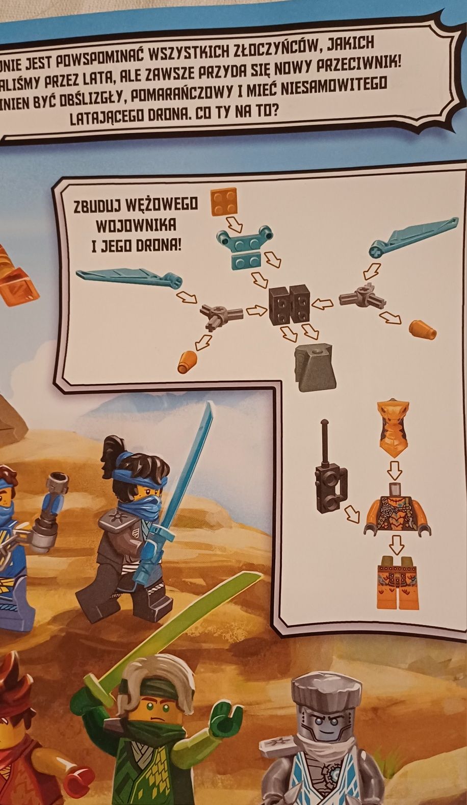 Ninjago figurka z komiksem