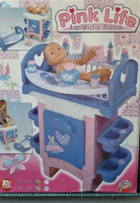 Przewijak dla lalek Pink Life La Vida Rosa 4w 1