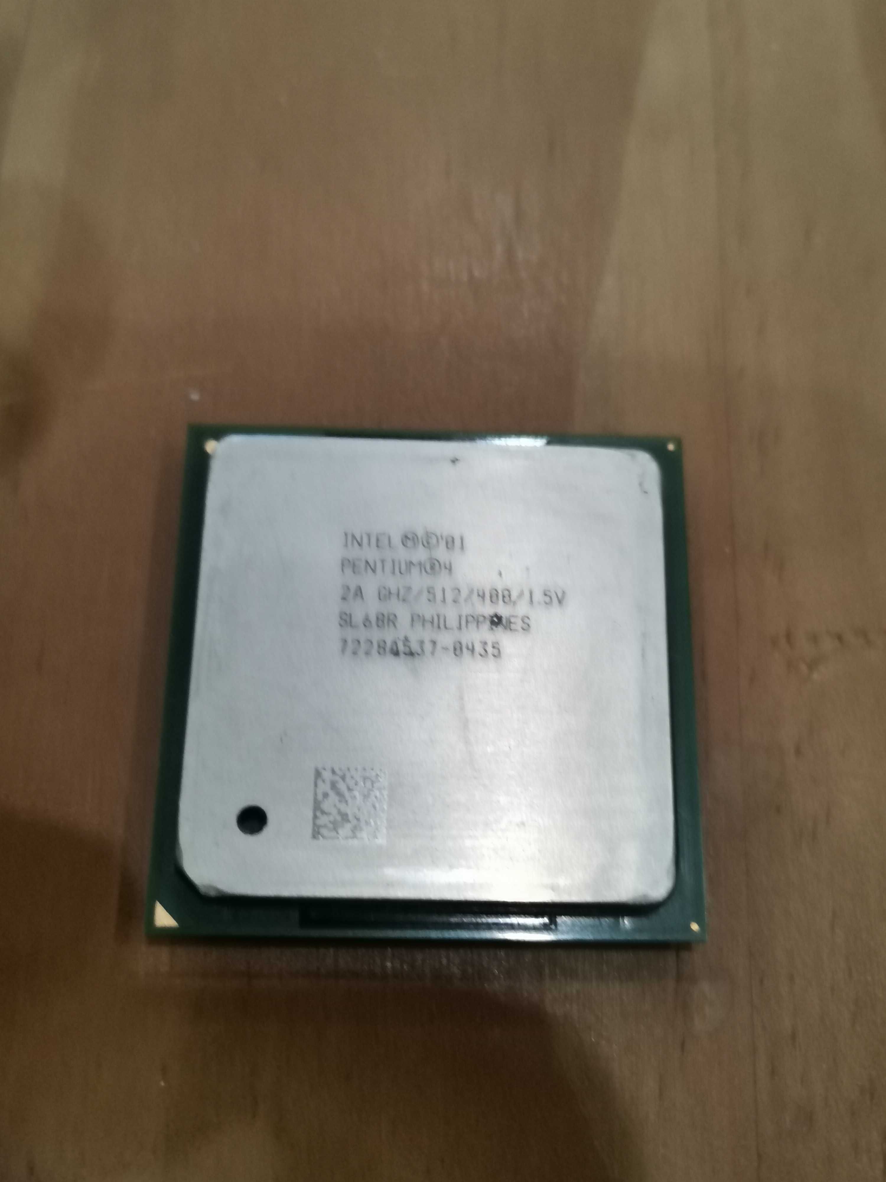 Processador Intel Pentium 4 CPU 2.00GHz (SL68R) Socket 478 c/Cooler