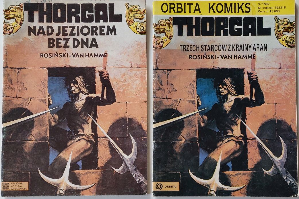 Thorgal - pierwsze wydania 15 tomów + 1