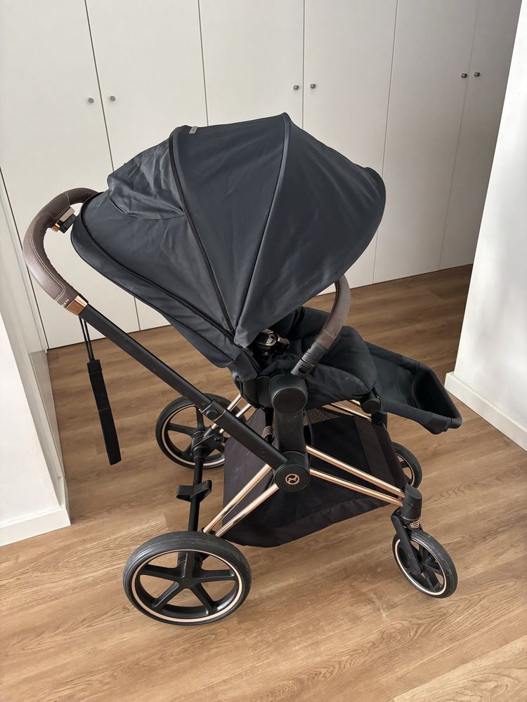 CYBEX - PRIAM Rose Gold - Ovinho+Alcofa+Cadeira