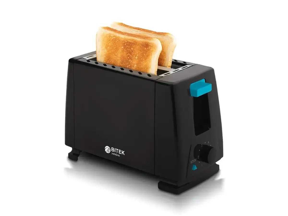Тостер на 2 тості 1000Вт 2 Slice Toaster BITEK BT-263