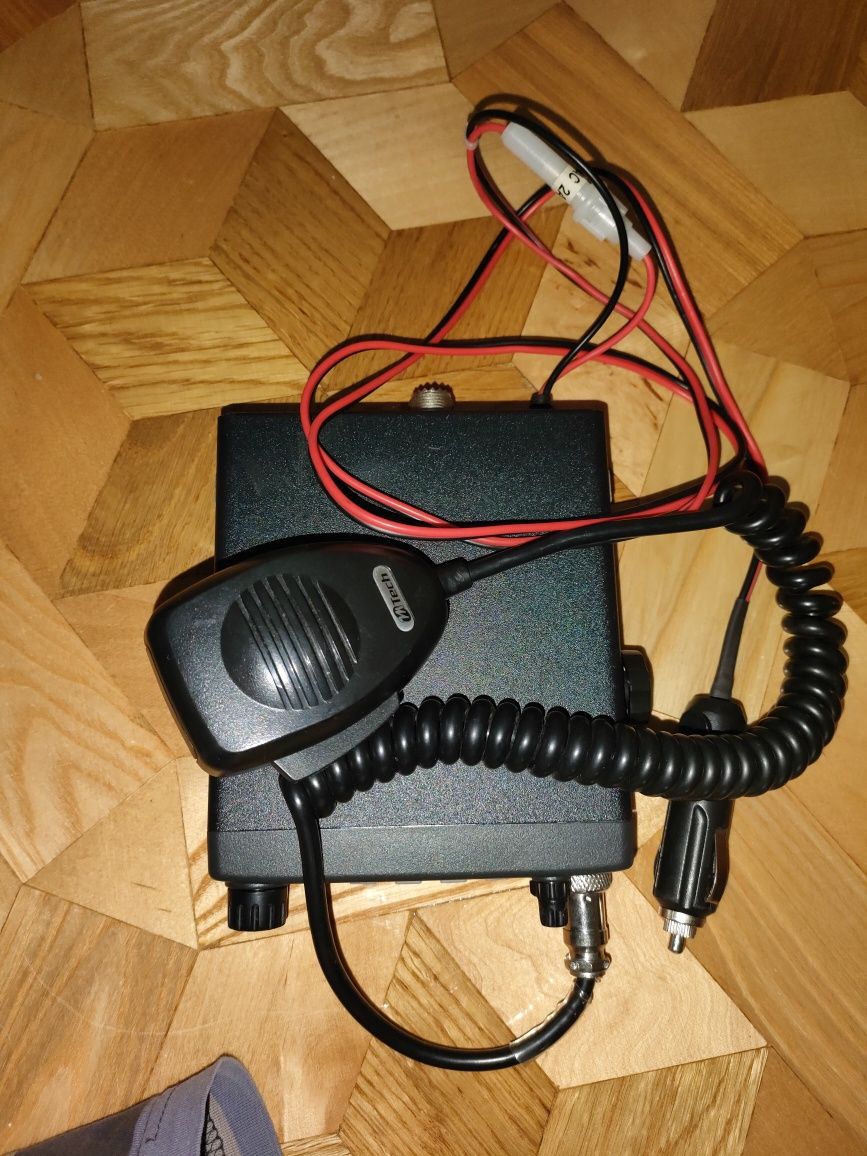 CB radio Mtech legend III + antena Sirio ml150 + przedłużka mikrofonu