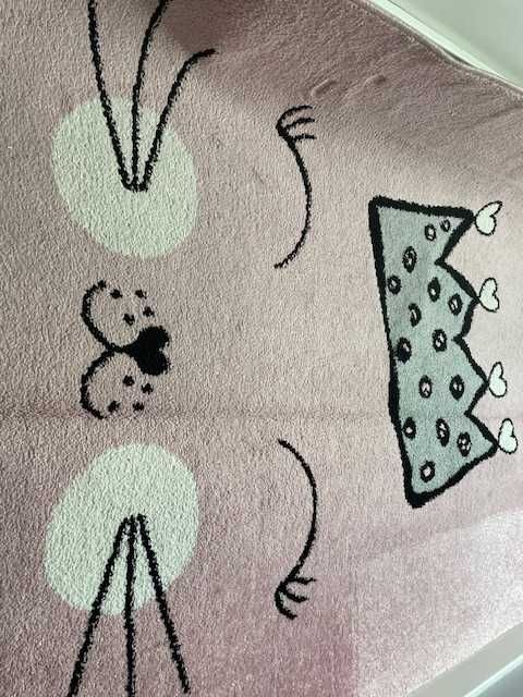 Dywan do pokoju dziecięcego 140 cm x 200 cm Bubble Kids ROSA