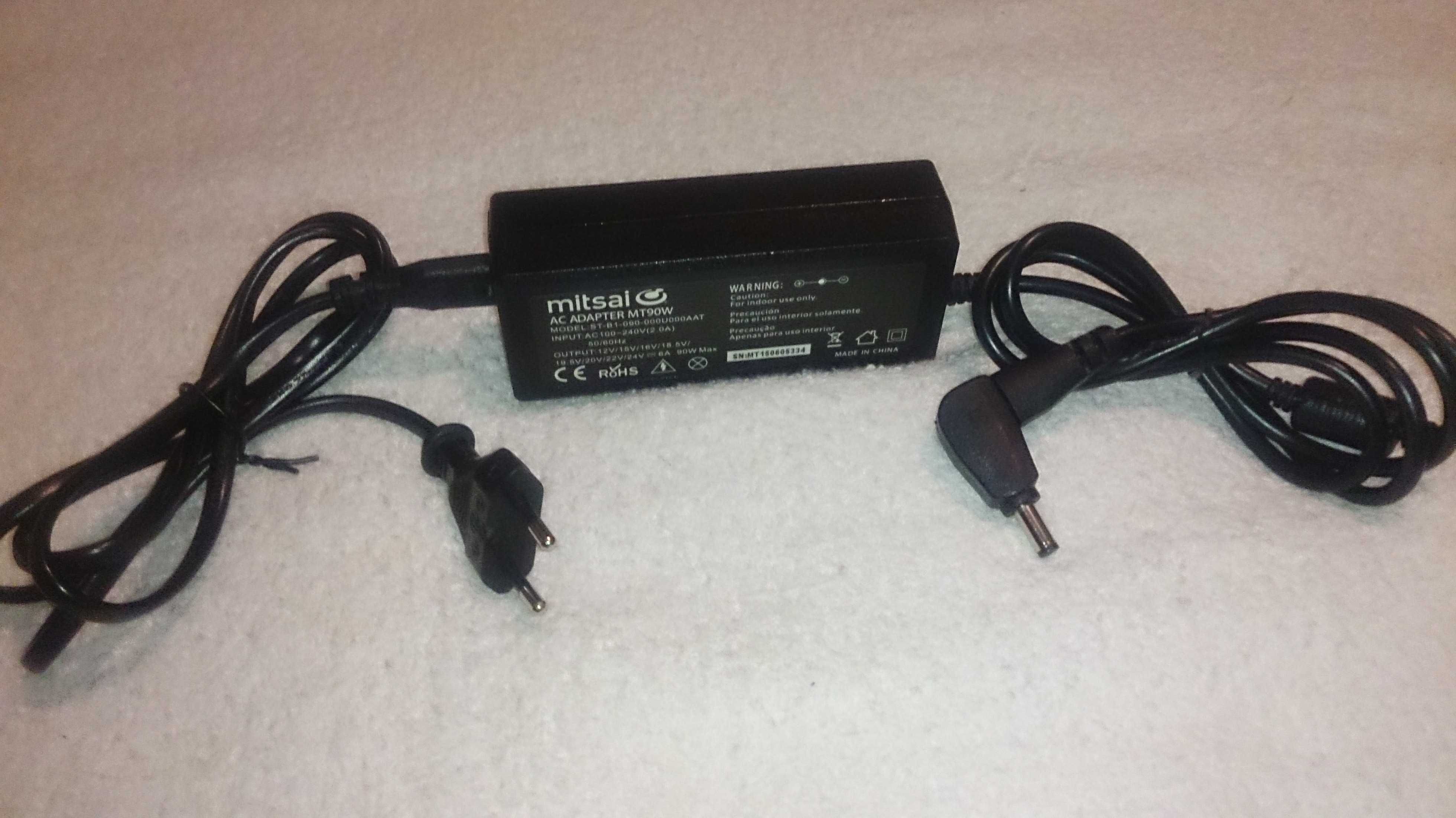 carregador mitsai ac adapter mt90w (para computador)