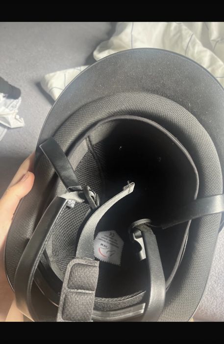 Kask HKM lady shield sparkle diamond czarny