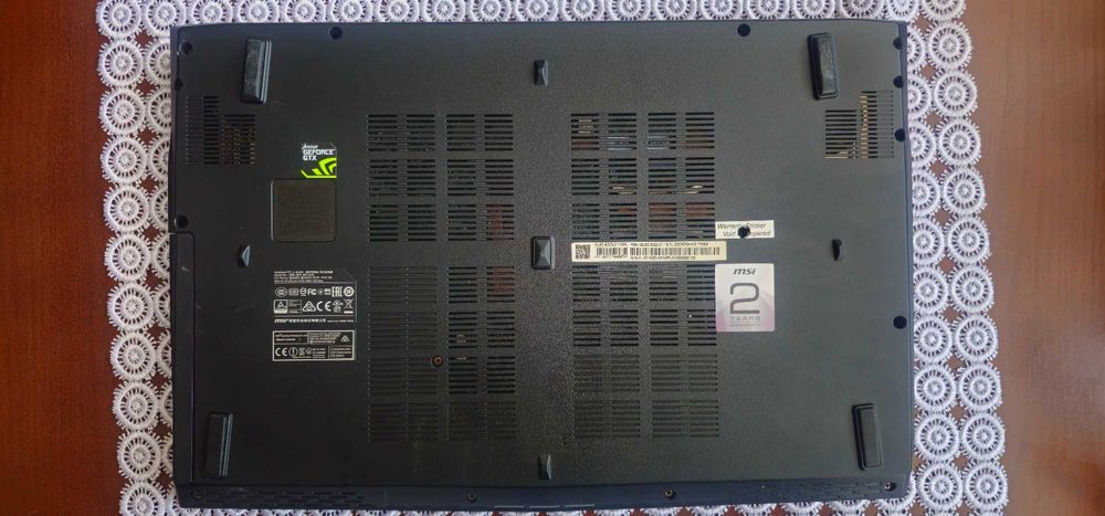 MSI GL62 i7-6700HQ 8GB RAM GTX950M FHD