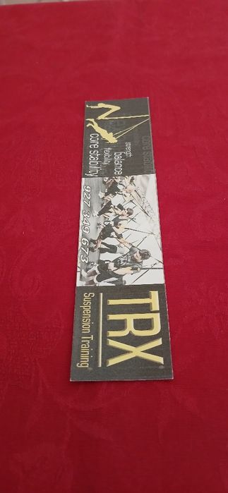 Marcador de livro TRX, novo