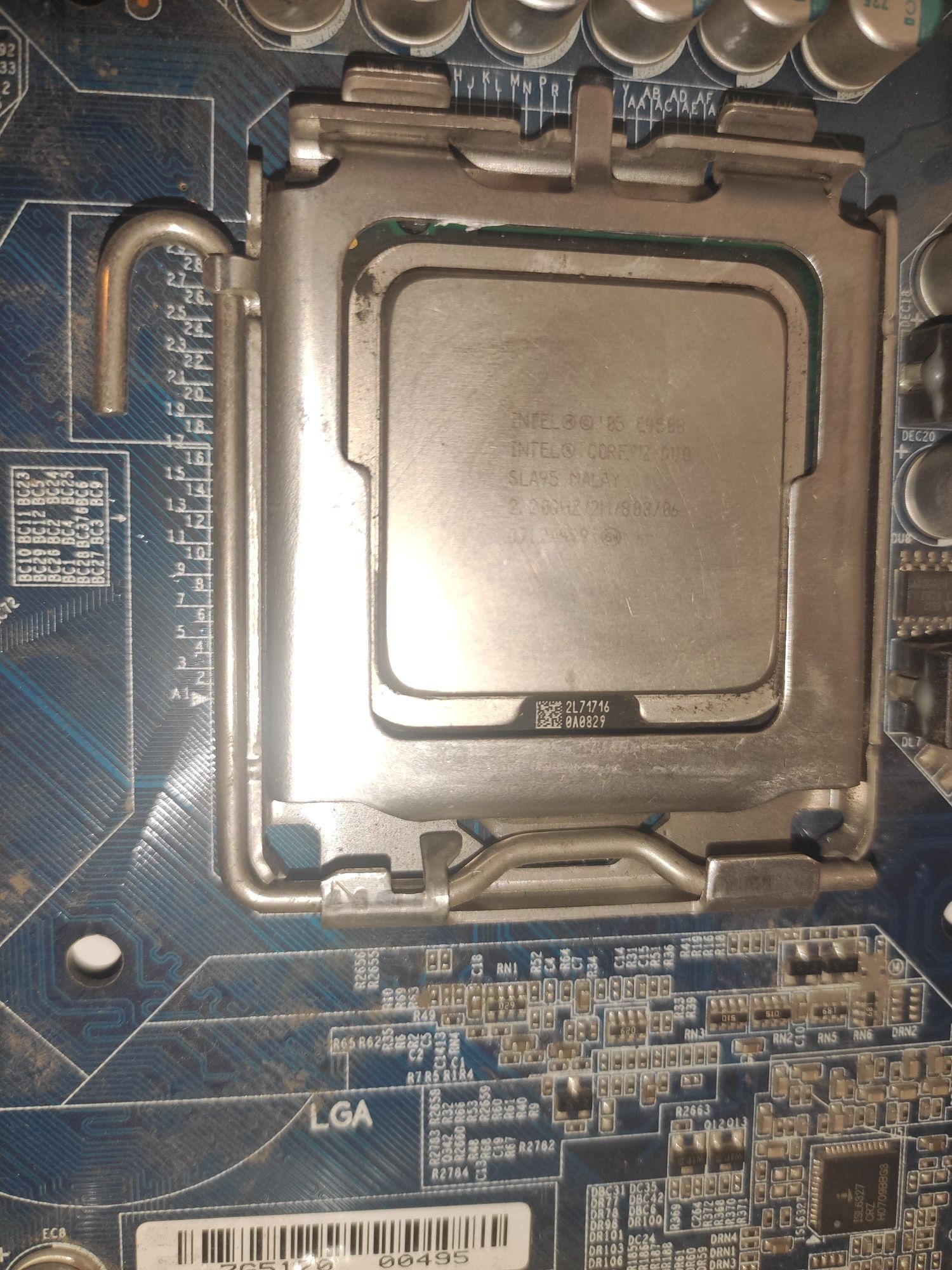 Gigabyte GA-N650SLI-DS4 + Intel core 2 duo