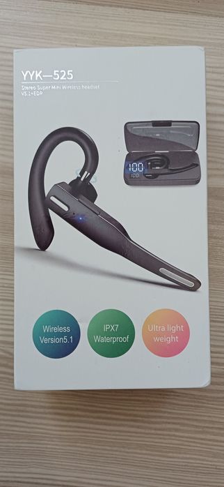 Гарнитура Bluetooth YYK-525 Black