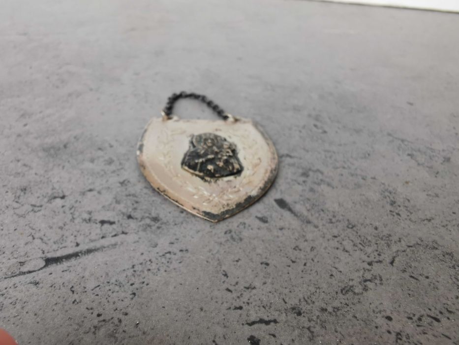 Ryngraf srebrny PRL sygnowany