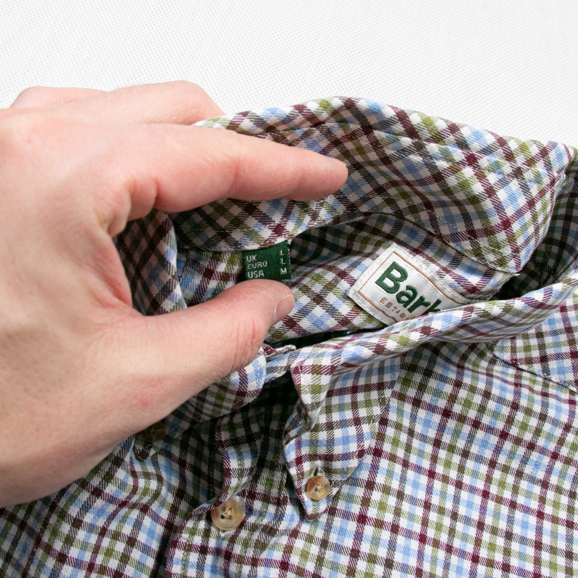 Barbour comfort fit koszula w kratkę L