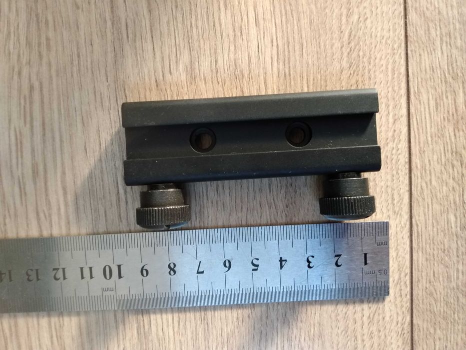 szyna montazowa do lunety optyki do wiatrowki weaver