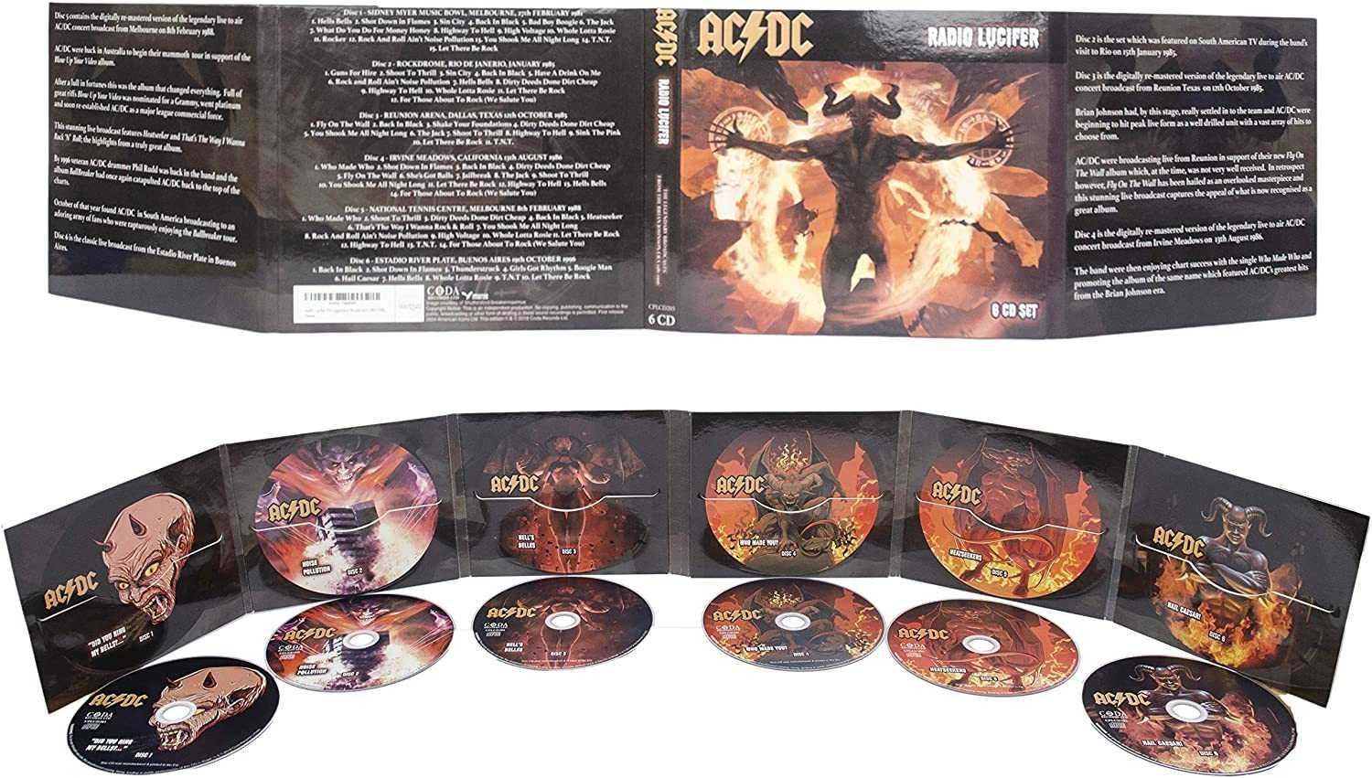 AC/DC – Radio Lucifer The Legendary Broadcasts (6 CD)