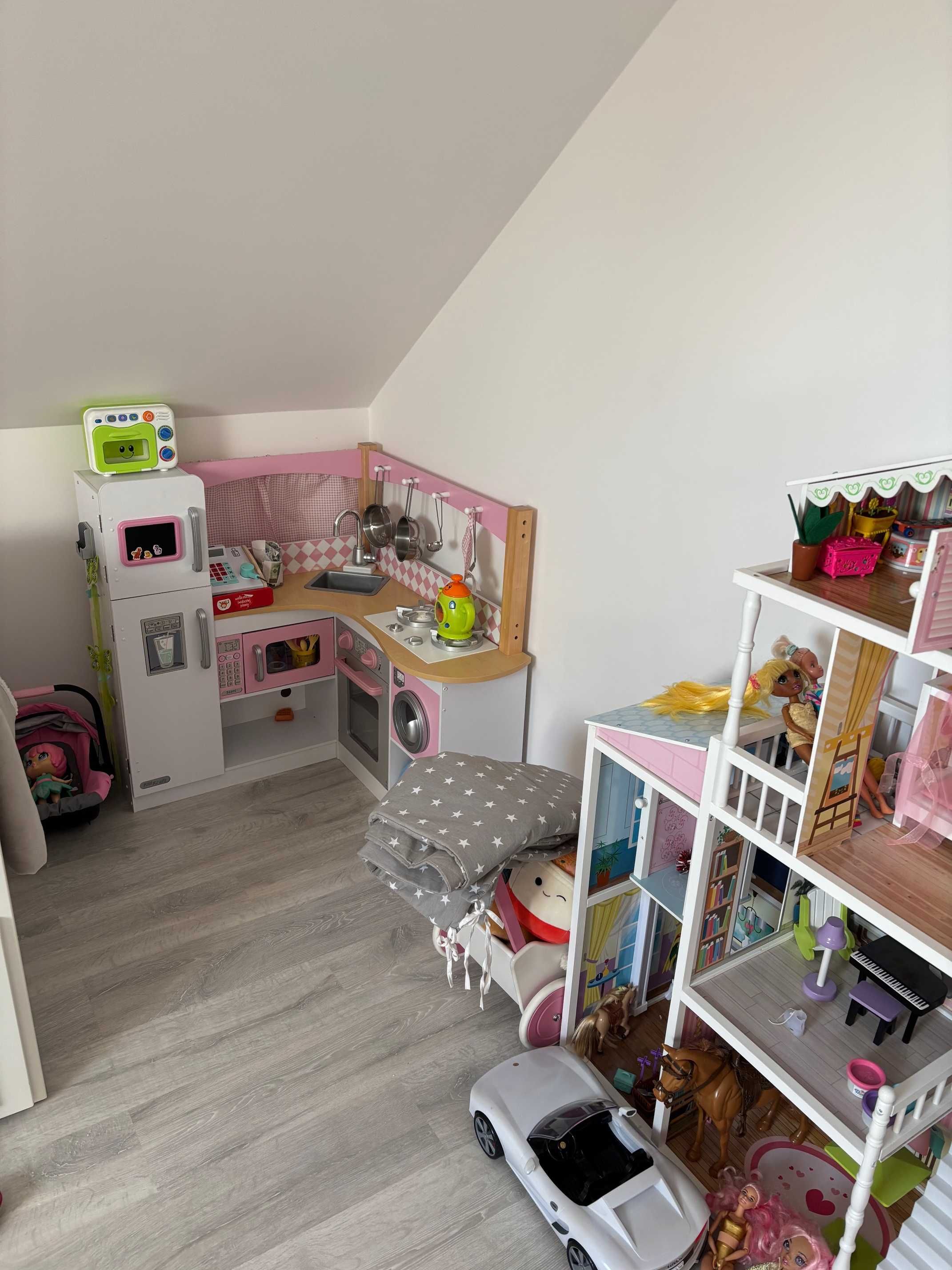 Kuchnia KidKraft narożna + dużo dodatków