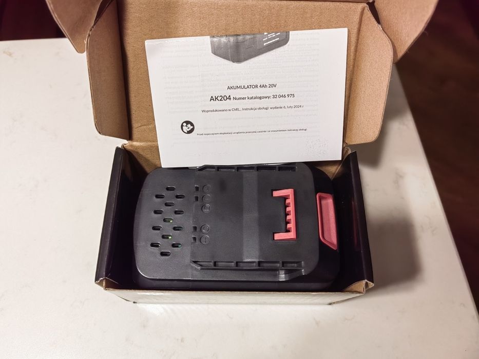 Akumulator Bateria Krysiak, Lider, Handy, gardenic AK204 4Ah 20V