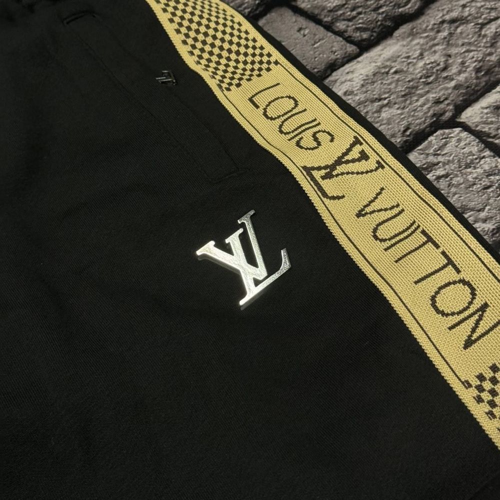 NEW COLLECTION! Мужской костюм 2-ка Louis Vuitton черный размеры S-XXL