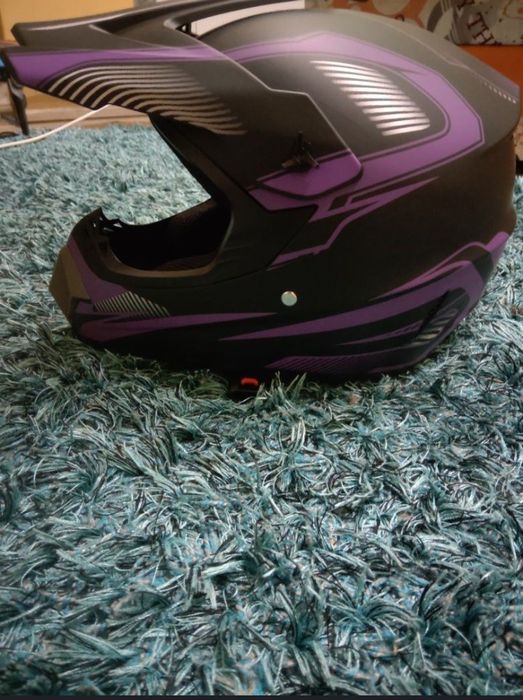 Мото кроссовый шлем