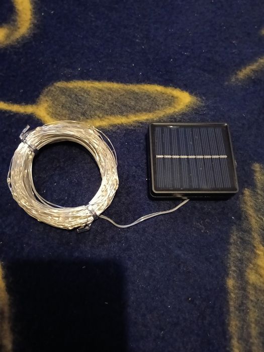 Luzes de natal solares 32 metros