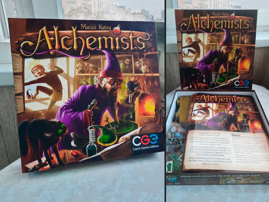 Настільна гра Alchemists. Повний базовий комплект, від 12 років