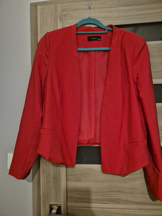 Czerwona marynarka Reserved rozmiar 44
