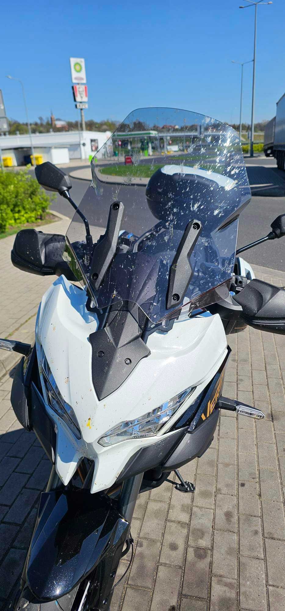 Poszerzenie stopki bocznej Kawasaki Versys 1100