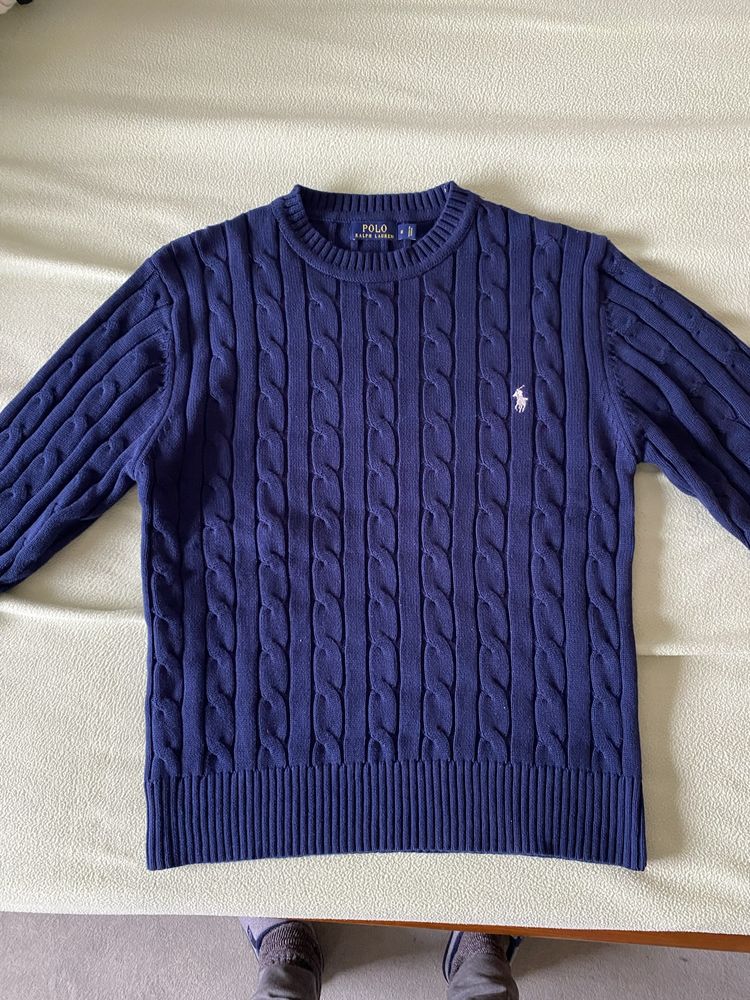 Ralph Lauren knitted  jumper/camisola azul