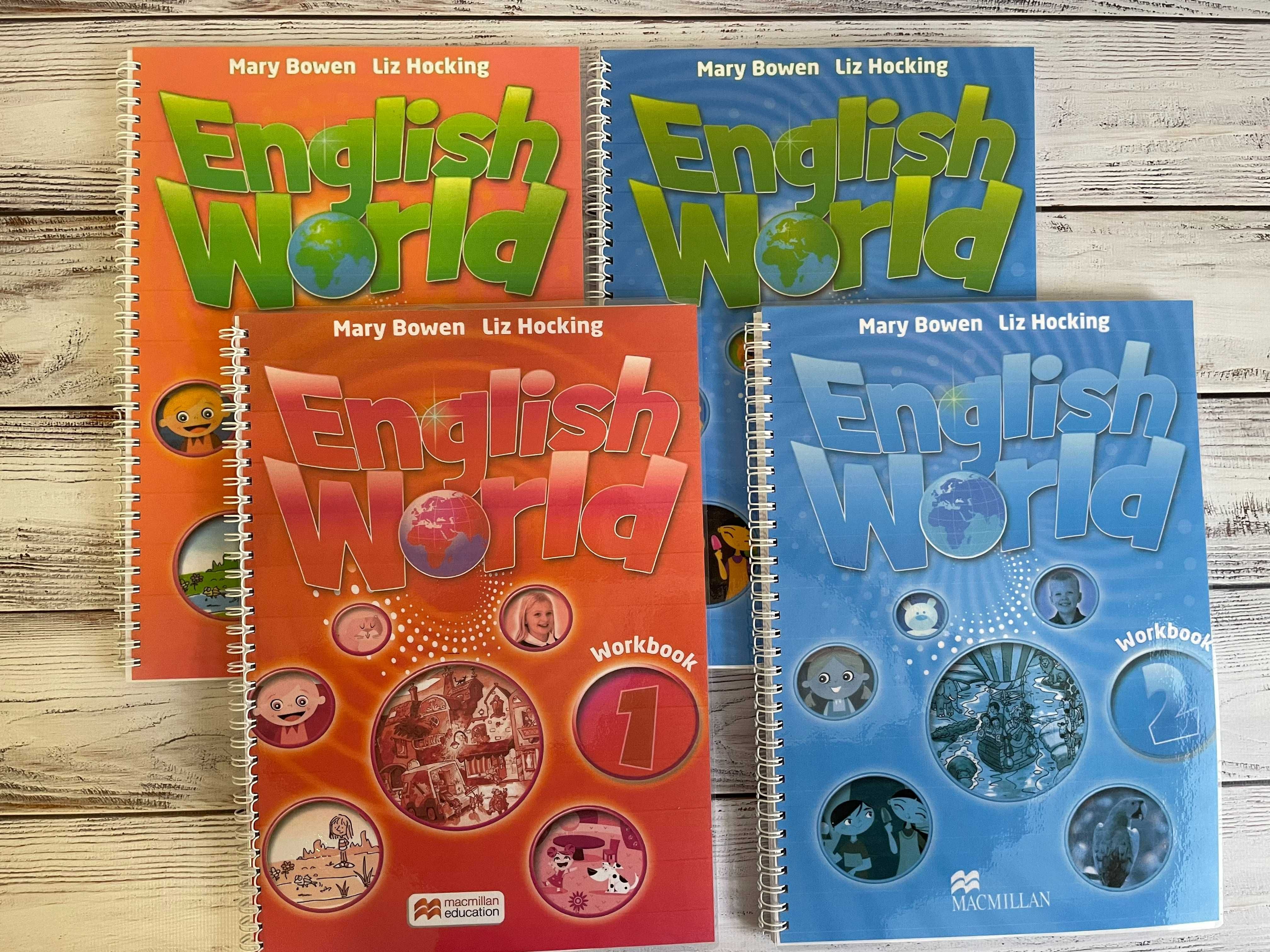 English World: 1,2,3,4,5,6,7) КНИГА + ЗОШИТ+АУДІО