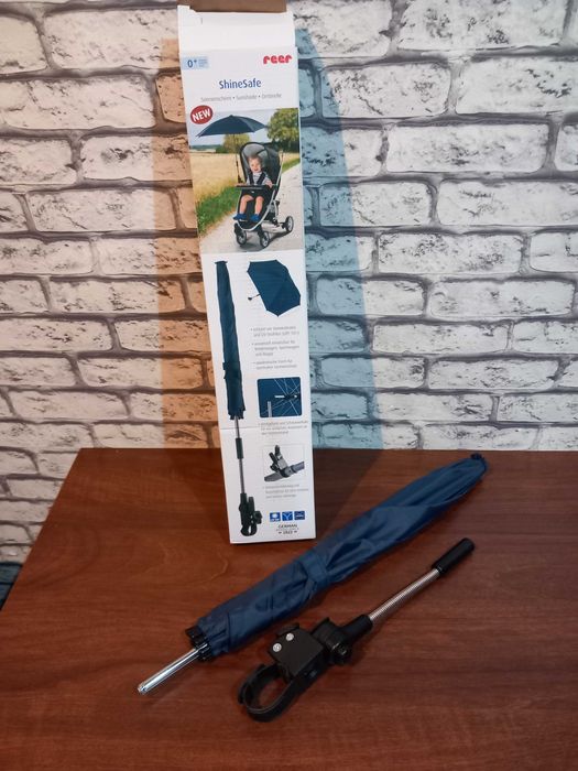 Parasolka przeciwsłoneczna REER wózka UV50+ granatowa
