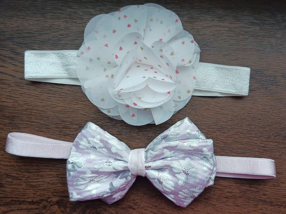 Zestaw dwóch opasek na głowę