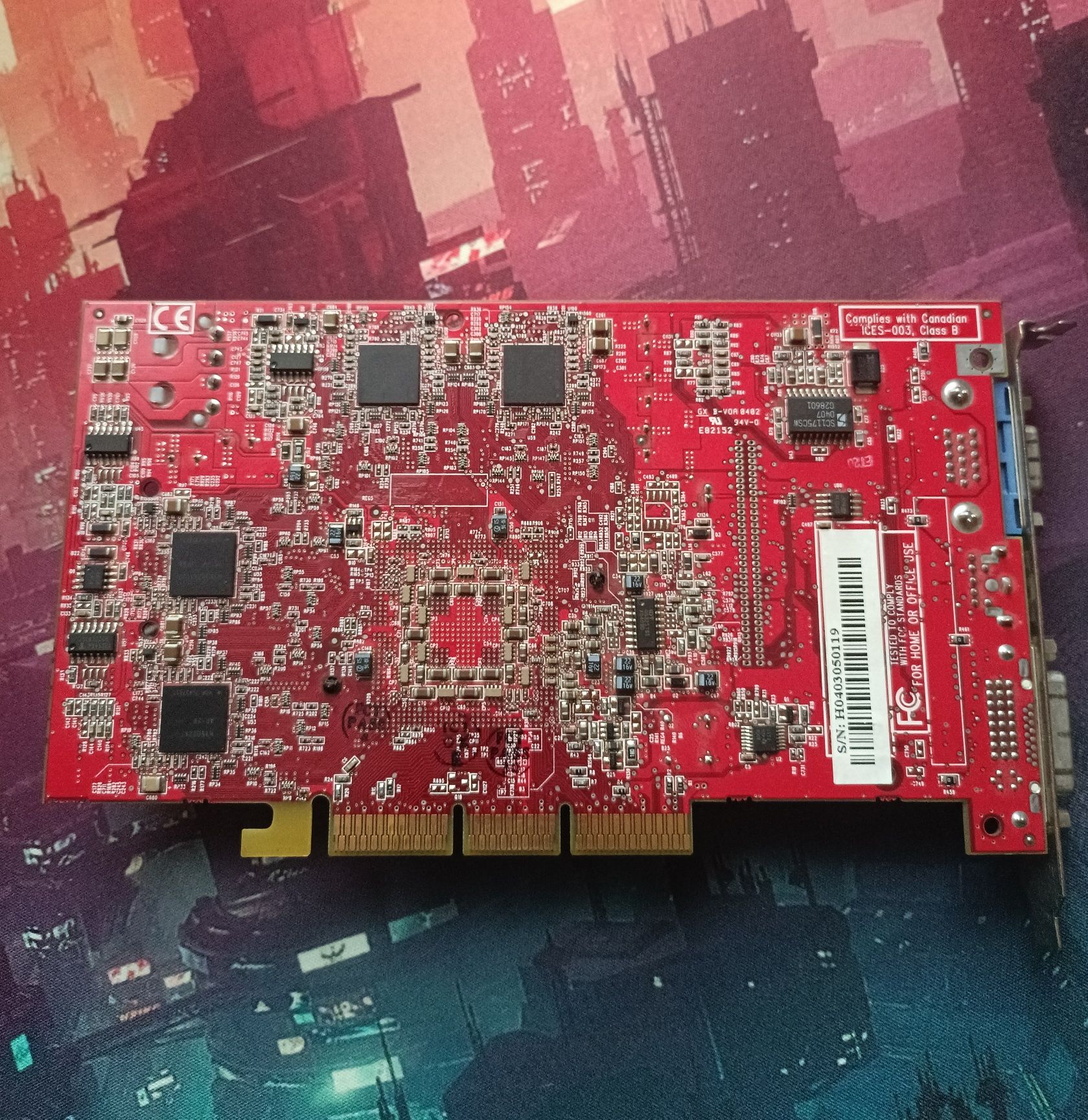 Видеокарта Radeon 9800SE