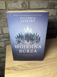 „Wojenna Burza” Victoria Aveyard UNIKAT tom 4 serii Czerwona Królowa