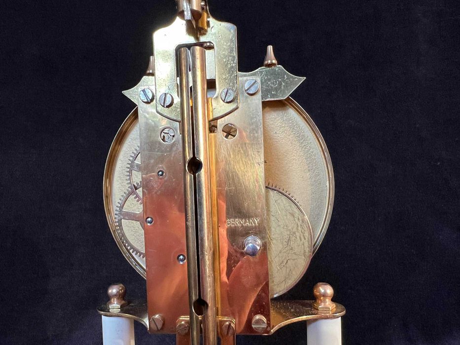 Zegar Roczniak HALLER Szklany C106 * Sprawny *