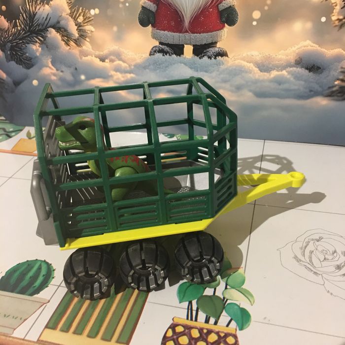 Playmobil Dinos przyczepka do pojazdu naukowca