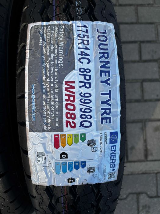Okazja opony przyczepka 175R14C 99/98Q JOURNEY WR082 NOWE 2025