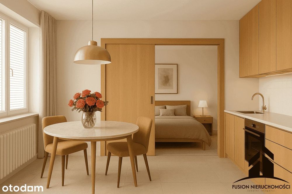 Praktyczna kawalerka na parterze | 25,5 m² | Rzesz