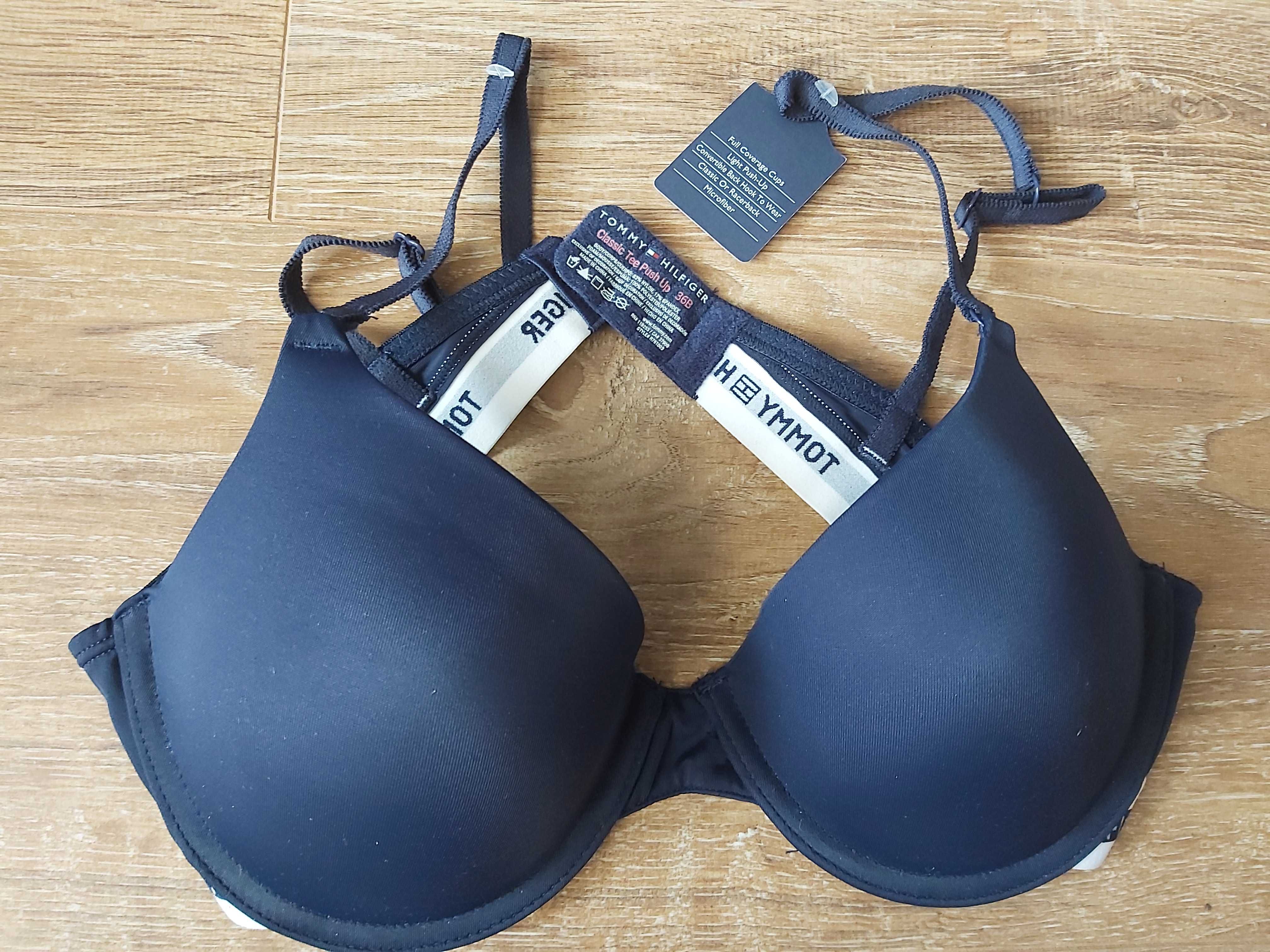 Nowy biustonosz push-up Tommy Hilfiger rozmiar 80B