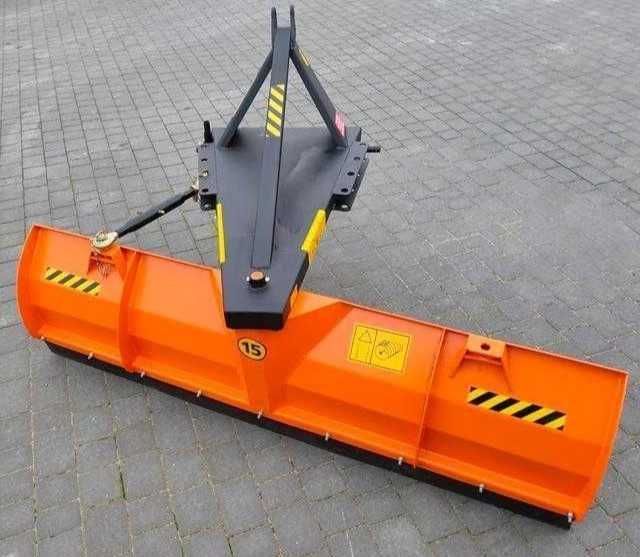 Pług do śniegu spych do ciągnika DOWIEZIEMY na tył OBROTOWY 360