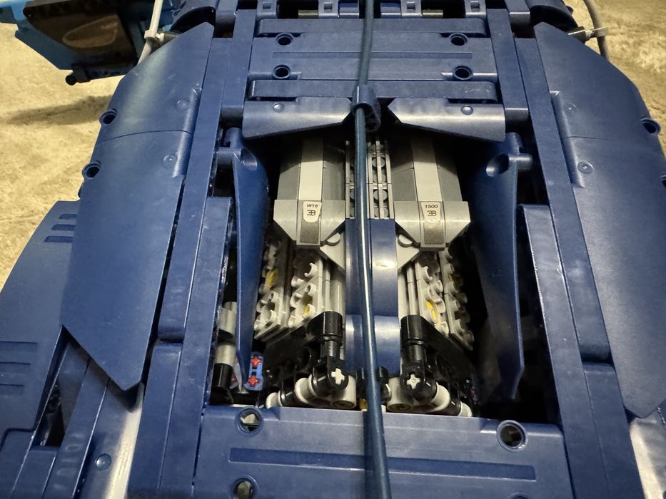 Klocki Bugatti Chiron kompletne