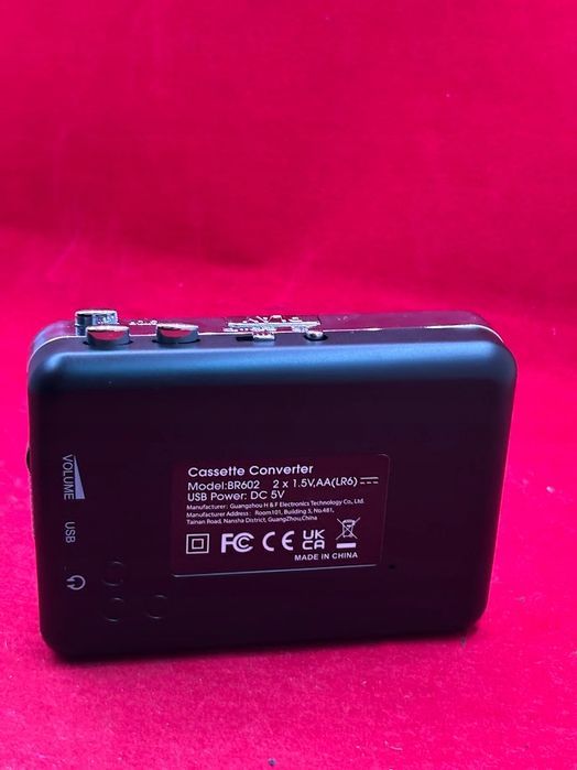 walkman odtwarzacz kaset przenośny retro konwerter + słuchawki