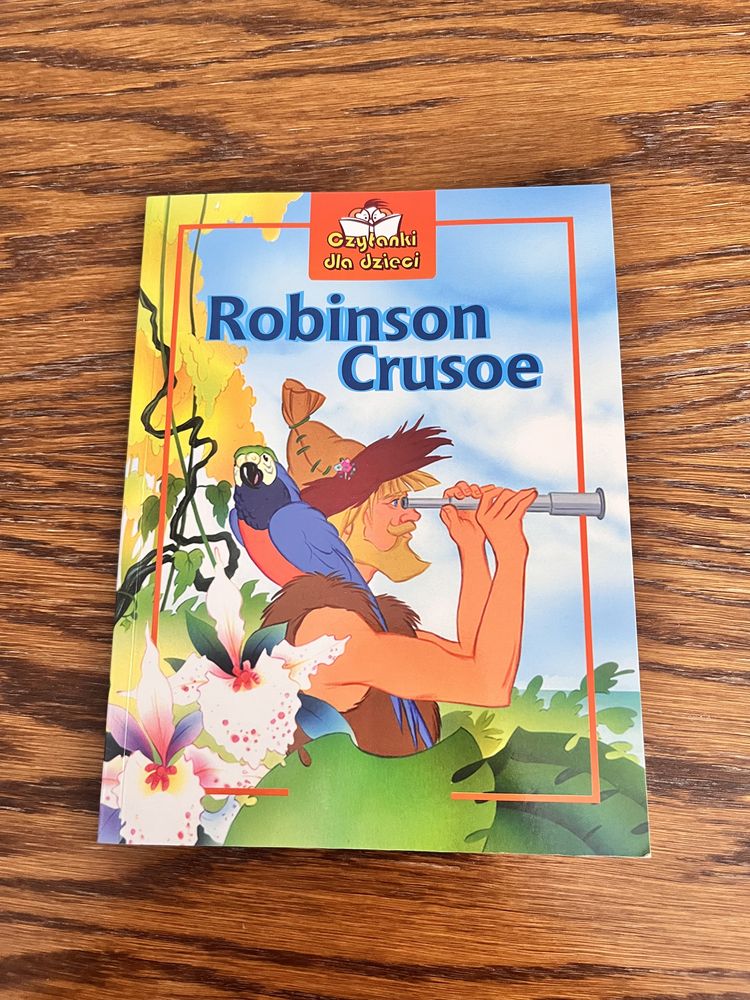 Książka Robinson Crusoe czytanki dla dzieci