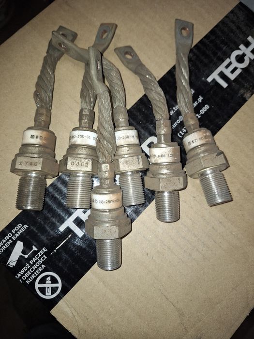 Diody 250 i 200 amper spawarka