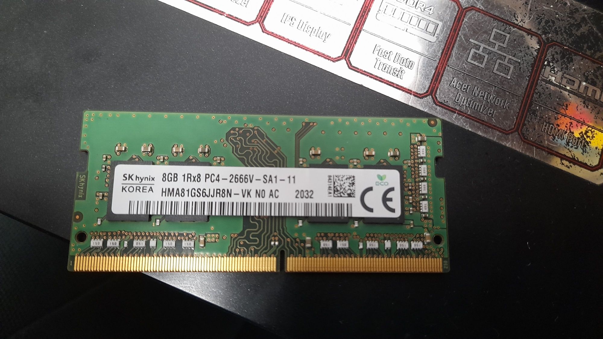 Оперативна пам'ять 8GB 2666V DDR4 Для ноутбука