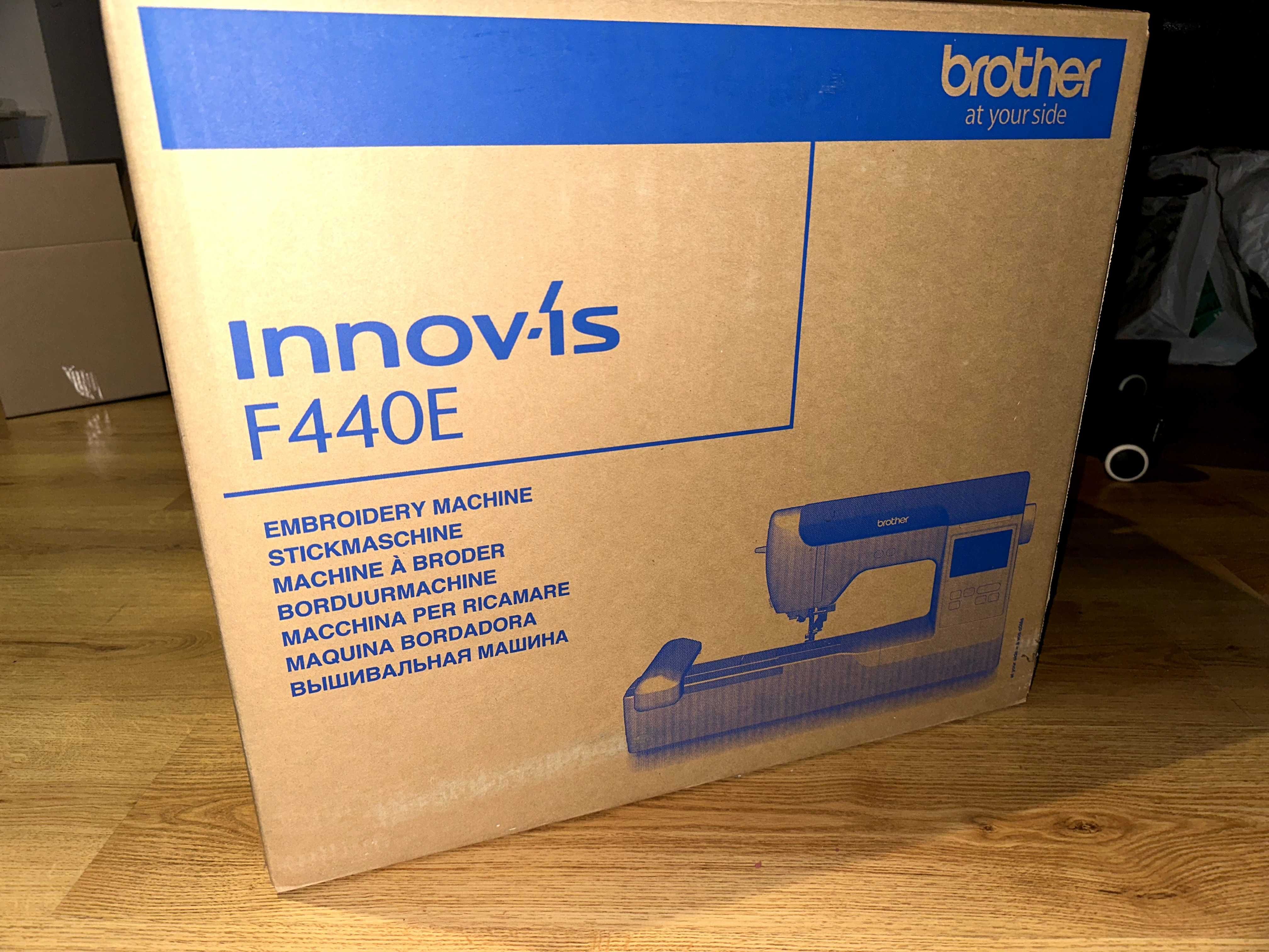 Hafciarka brother innov-is F440E + nici, zestaw