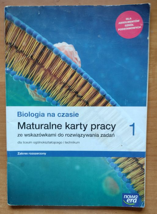 Biologia na czasie(1,2,4). Maturalne karty pracy. Poziom rozszerzony