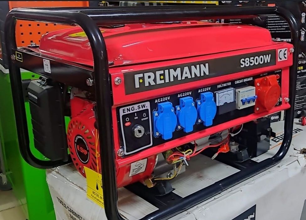 Gerador a Gasolina trifasico e Monofasico ligação automático