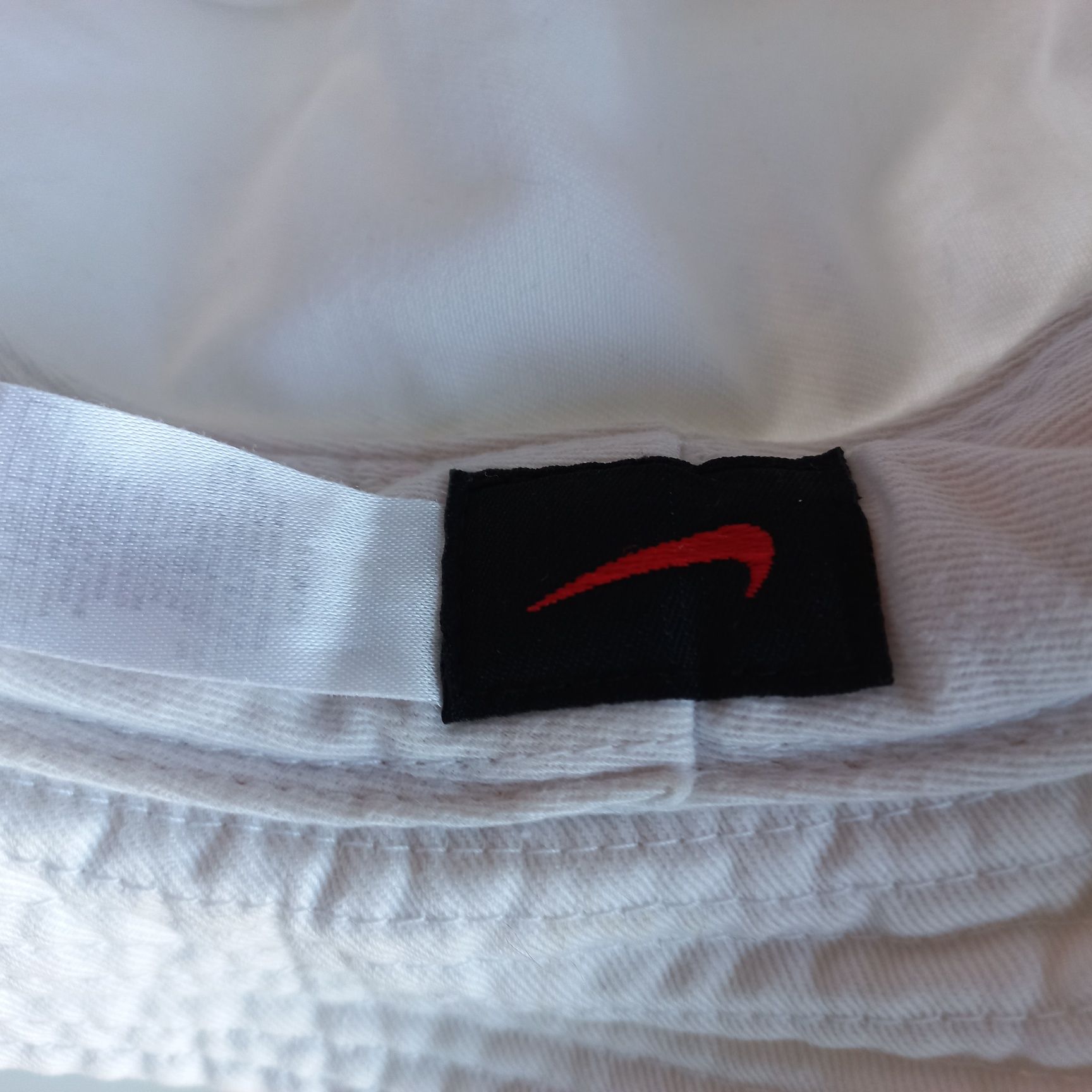 Панама Nike Original White black logo