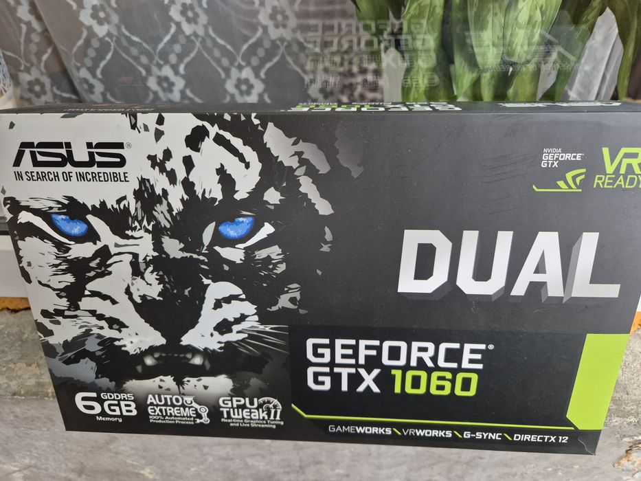 Відеокарта ASUS GTX 1060 OC Dual 6GB GDDR5